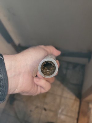 Bad Well Water - This house had been having a bad problem with rusty water. after an extensive investigation, the well was shocked, an inhouse filtration system installed along with a UV filter. Clear water after it all. Bad Well Water - This house had been having a bad problem with rusty water. after an extensive investigation, the well was shocked, an inhouse filtration system installed along with a UV filter. Clear water after it all.
