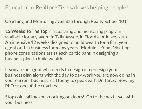 Education - Contact me at 850-445-2044 for your real estate needs or information on getting licensed to sell in Florida! Education - Contact me at 850-445-2044 for your real estate needs or information on getting licensed to sell in Florida!
