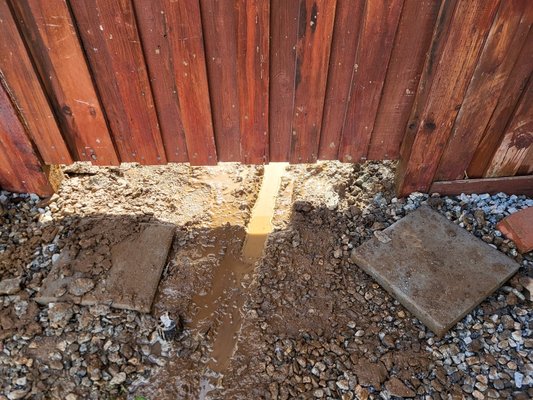 concrete pathway and Decorative Rocks - we get a call for this job when the rain has flooding this. back yard and give the client some ideas and we get to work... concrete pathway and Decorative Rocks - we get a call for this job when the rain has flooding this. back yard and give the client some ideas and we get to work...