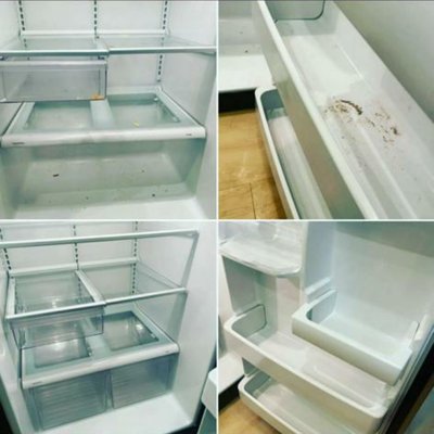 Fridge - deep clean every 3 to 4 months ! Fridge - deep clean every 3 to 4 months !