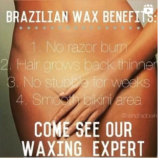 Brazilian Wax/Sugar Appointments Today! - Sugaring and Waxing fall under the same umbrella in hair removal because the both remove the hair from the root, but the product used are completely different. Sugaring is all ORGANIC (only Water, Lemon & organic Sugar). No chemicals & gentle 2 the skin. Try our Organic form of Hair Removal Only.It's scary to be hairy, want smoother legs this summer.Schedule your Appointment today @ Brow Contour DC. Brazilian Wax/Sugar Appointments Today! - Sugaring and Waxing fall under the same umbrella in hair removal because the both remove the hair from the root, but the product used are completely different. Sugaring is all ORGANIC (only Water, Lemon & organic Sugar). No chemicals & gentle 2 the skin. Try our Organic form of Hair Removal Only.It's scary to be hairy, want smoother legs this summer.Schedule your Appointment today @ Brow Contour DC.
