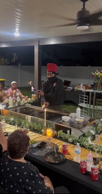 Tired of the Catering Chaos? Your dream of a zero stress party is finally here. - We bring the full, interactive teppanyaki experience right to your door. Our professional teppanyaki chefs put on a spectacular show while cooking delicious food, but here's the real magic: we take care of everything
✅Tables & Chairs
✅Tablecloths (You choose the color!)
✅Plates & Utensils
✅Full Setup & Cleanup Tired of the Catering Chaos? Your dream of a zero stress party is finally here. - We bring the full, interactive teppanyaki experience right to your door. Our professional teppanyaki chefs put on a spectacular show while cooking delicious food, but here's the real magic: we take care of everything
✅Tables & Chairs
✅Tablecloths (You choose the color!)
✅Plates & Utensils
✅Full Setup & Cleanup