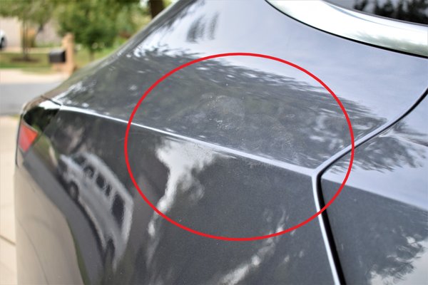 Minor Paint Correction - Despite being meticulously maintained by the owner of this 2017 Tesla, surface scratches and blemishes found their way onto the cars exterior. We were able to make quick work of these blemishes and return the paint to an even better quality than from the factory. Minor Paint Correction - Despite being meticulously maintained by the owner of this 2017 Tesla, surface scratches and blemishes found their way onto the cars exterior. We were able to make quick work of these blemishes and return the paint to an even better quality than from the factory.