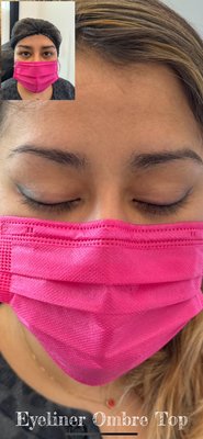 Eyeliner Ombre Top - Client wanted to do Eyeliner Ombre Top. Eyeliner Ombre Top - Client wanted to do Eyeliner Ombre Top.