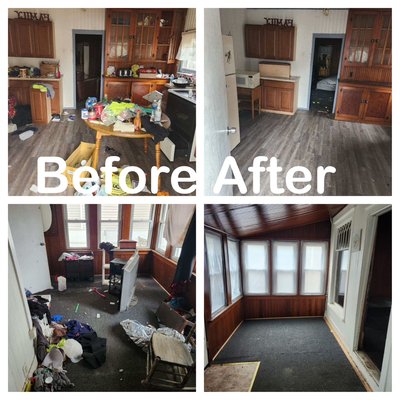 Home Clean Outs - Junk Moved specializes in comprehensive full home clean outs designed to make clearing your property efficient, stress-free, and thorough. Whether you’re preparing for a sale, handling an estate, planning a renovation, or simply seeking a fresh start, our team offers end-to-end clean out solutions tailored to your needs.