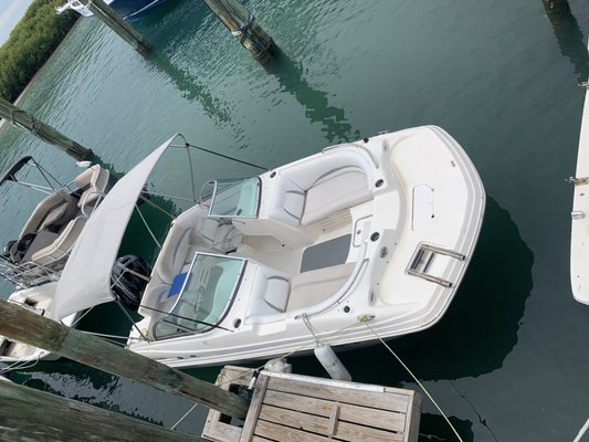 Deck boats - Hurricane and Starcraft deck boats with 150hp 4stroke outboards with seating for up to 9 passengers. Deck boats - Hurricane and Starcraft deck boats with 150hp 4stroke outboards with seating for up to 9 passengers.