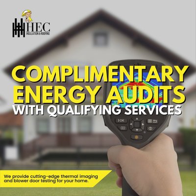 Energy Audits - Energy audits show you where energy is being wasted in your home. Test your home every couple years to ensure your home remains energy efficient.