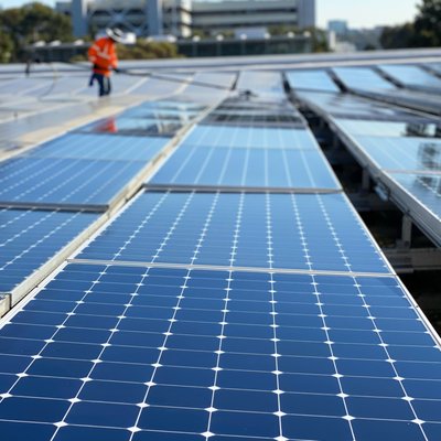 Commercial Solar Panel Cleaning - Advanced Solar Cleaning has a reputation for providing high-quality solar cleaning services job after job and year after year. Our cleaning journeymen and foremen are carefully trained to safely and efficiently remove dust, dirt, pollen and bird droppings to ensure maximum output and profitability.
We are your ideal partner in maintenance and performance. Produce up to 32% more
energy with your solar panels, increasing your bottom line.