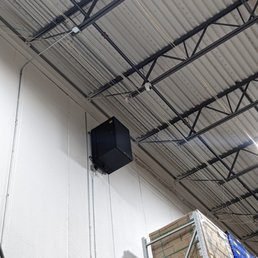 New Camera install in Factory. - This was a 64 camera install with all the best equipment. All employees are OSHA and MEWP certified. New Camera install in Factory. - This was a 64 camera install with all the best equipment. All employees are OSHA and MEWP certified.