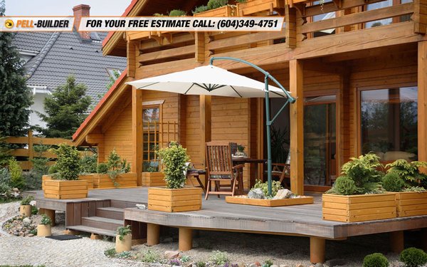 Decks And Patios - The exterior of your home is going to be the first thing your guests see. So, you will want to make a good first impression. The secret to creating an absolutely fabulous outdoor living space is to hire a deck and patio builder that can combine good designing sense with unmatched planning. This is where we come in.
Pell Builder is a full-service company providing deck and patio installation, repair, and suggestions. We care about our work, and the quality we offer shows in our projects. This is the reason why our deck and patio building service comes highly recommended in Vancouver, BC. Whether you are looking for a new deck and patio, railing, or outdoor living space, we have got the solution for you. We are the experts when it comes to deck and patio building solutions and exterior finishing.
If you have an old deck that needs to be updated, we will find the perfect solution that will give you the desired outcome on time and within your budget.
Pell-Builder is the premier choice for all your deck and patio needs. Our team of experienced professionals is dedicated to providing top-quality workmanship and exceptional customer service. With over 20 years of experience in the industry, we have the skills and expertise to deliver beautiful and durable decks and patios that will enhance the look and functionality of your outdoor spaces.
We offer a wide range of deck and patio services, including new construction, repairs, and resurfacing. We use only the finest materials and the latest techniques to ensure that your deck or patio is built to last. Whether you are looking to have a new deck or patio installed or need to repair or resurface your existing one, Pell-Builder has the solution for you.
We take pride in our attention to detail and our commitment to delivering the best possible results for our clients. Contact Pell-Builder today to learn more about our deck and patio services and to schedule a consultation with one of our experienced professionals. We are confident that we can exceed your expectations and help you create the perfect outdoor space for your home or business. Decks And Patios - The exterior of your home is going to be the first thing your guests see. So, you will want to make a good first impression. The secret to creating an absolutely fabulous outdoor living space is to hire a deck and patio builder that can combine good designing sense with unmatched planning. This is where we come in.
Pell Builder is a full-service company providing deck and patio installation, repair, and suggestions. We care about our work, and the quality we offer shows in our projects. This is the reason why our deck and patio building service comes highly recommended in Vancouver, BC. Whether you are looking for a new deck and patio, railing, or outdoor living space, we have got the solution for you. We are the experts when it comes to deck and patio building solutions and exterior finishing.
If you have an old deck that needs to be updated, we will find the perfect solution that will give you the desired outcome on time and within your budget.
Pell-Builder is the premier choice for all your deck and patio needs. Our team of experienced professionals is dedicated to providing top-quality workmanship and exceptional customer service. With over 20 years of experience in the industry, we have the skills and expertise to deliver beautiful and durable decks and patios that will enhance the look and functionality of your outdoor spaces.
We offer a wide range of deck and patio services, including new construction, repairs, and resurfacing. We use only the finest materials and the latest techniques to ensure that your deck or patio is built to last. Whether you are looking to have a new deck or patio installed or need to repair or resurface your existing one, Pell-Builder has the solution for you.
We take pride in our attention to detail and our commitment to delivering the best possible results for our clients. Contact Pell-Builder today to learn more about our deck and patio services and to schedule a consultation with one of our experienced professionals. We are confident that we can exceed your expectations and help you create the perfect outdoor space for your home or business.