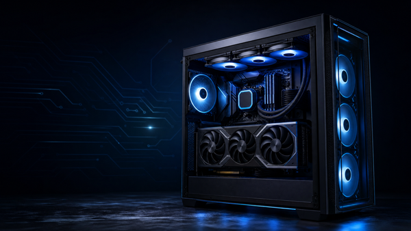 Custom Gaming PC Build, RTX 4090 and Ryzen 9 - A client wanted a high end machine built to handle gaming and heavy workloads without throttling. We spec'd the parts to balance performance, cooling, and budget, then assembled it with clean cable management and proper airflow. We installed the operating system, updated every driver, ran stress tests to confirm stability under load, and tuned the settings so it runs cool and quiet. The client walked away with a machine that outperforms anything off a store shelf at the same price. Whether it's a custom build, an upgrade, or a repair, Best Tech Services handles it. 20 years of experience. Serving Tallahassee, Crawfordville, and Wakulla County. Call 850 727 2556. Custom Gaming PC Build, RTX 4090 and Ryzen 9 - A client wanted a high end machine built to handle gaming and heavy workloads without throttling. We spec'd the parts to balance performance, cooling, and budget, then assembled it with clean cable management and proper airflow. We installed the operating system, updated every driver, ran stress tests to confirm stability under load, and tuned the settings so it runs cool and quiet. The client walked away with a machine that outperforms anything off a store shelf at the same price. Whether it's a custom build, an upgrade, or a repair, Best Tech Services handles it. 20 years of experience. Serving Tallahassee, Crawfordville, and Wakulla County. Call 850 727 2556.