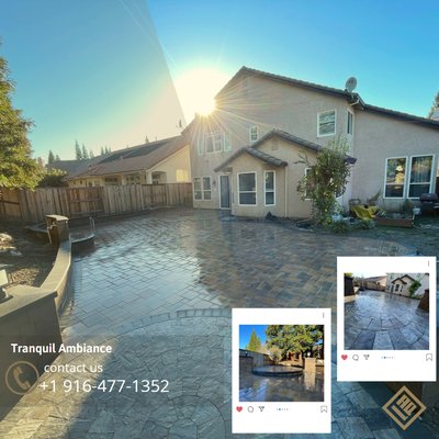 Beautiful Paver Patio with Waterfall and Seating Wall - Just finished installing this stunning paver patio with a custom-built waterfall and seating wall! The paver stone waterfall is the perfect centerpiece and the seating wall provides a comfortable place to relax and enjoy the tranquil ambiance. Plus, the built-in lighting underneath the seating wall creates a warm and inviting atmosphere in the evening. Can’t wait to spend the upcoming warmer nights out here! 😍
#paverpatio #waterfall #landscapedesign #outdoorliving #customdesign Beautiful Paver Patio with Waterfall and Seating Wall - Just finished installing this stunning paver patio with a custom-built waterfall and seating wall! The paver stone waterfall is the perfect centerpiece and the seating wall provides a comfortable place to relax and enjoy the tranquil ambiance. Plus, the built-in lighting underneath the seating wall creates a warm and inviting atmosphere in the evening. Can’t wait to spend the upcoming warmer nights out here! 😍
#paverpatio #waterfall #landscapedesign #outdoorliving #customdesign