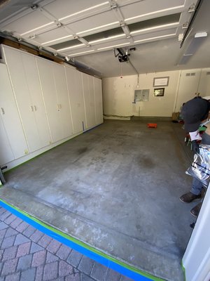 Garage epoxy - Garage epoxy in atherton, ca