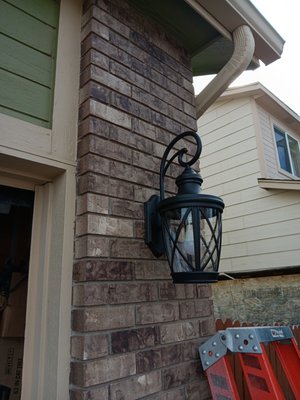 exterior light fixtures - This simple light fixtures replacement really made the home stand out and my client happy! exterior light fixtures - This simple light fixtures replacement really made the home stand out and my client happy!