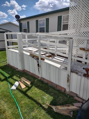 ramp repaired and painted - repaired and painted ramp ramp repaired and painted - repaired and painted ramp