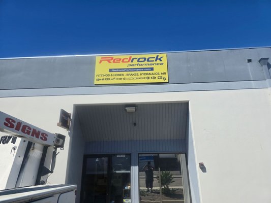 Oceanside Installation & Printing - We did this print and installation job for a customer in Oceanside, We installed the larger sign for them, and we printed out and installed the smaller signs as Vinyl Decals. Overall, The client was in need of fast turnaround time and had placed the order as a rush. We are pleased with how this came out and look forward to working with this client on their future projects. Oceanside Installation & Printing - We did this print and installation job for a customer in Oceanside, We installed the larger sign for them, and we printed out and installed the smaller signs as Vinyl Decals. Overall, The client was in need of fast turnaround time and had placed the order as a rush. We are pleased with how this came out and look forward to working with this client on their future projects.