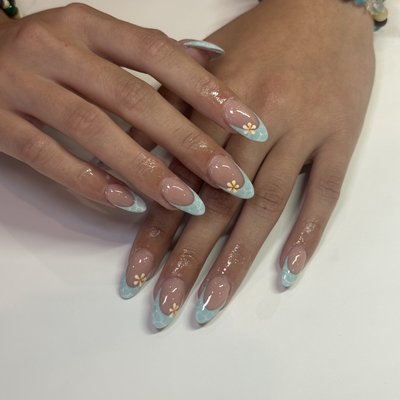 Acrylic trending nails - This beautiful works are from our professional nail techs. Let's your nails slay by us