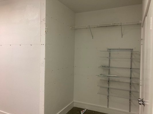 West Village, Dallas - This project in West Village Dallas we were able to patch holes and fix all walls, demo closet to make it one big walk in closet, shoot texture, paint all walls and remove all carpet from rooms. West Village, Dallas - This project in West Village Dallas we were able to patch holes and fix all walls, demo closet to make it one big walk in closet, shoot texture, paint all walls and remove all carpet from rooms.