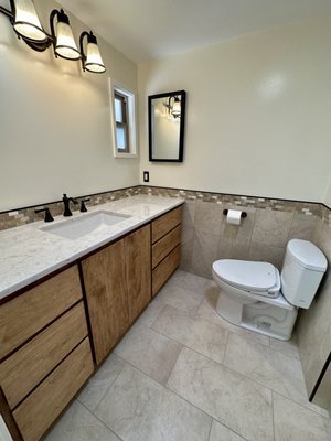 Bathroom Remodel - This was an older bathroom that needed a full update and refresh. Bathroom Remodel - This was an older bathroom that needed a full update and refresh.