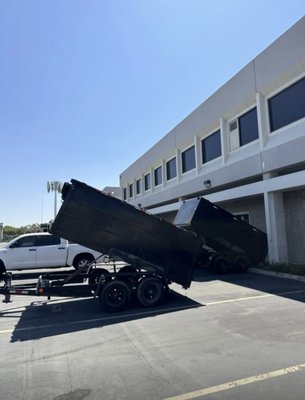 12 Cubic Yard Dump Trailer Rental - Looking to haul yourself and save? We also offer dump trailer rentals at affordable rates! 12 Cubic Yard Dump Trailer Rental - Looking to haul yourself and save? We also offer dump trailer rentals at affordable rates!