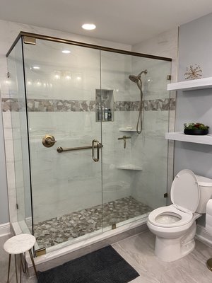 Gorgeous bathroom remodel - This remodel was done on an old bathroom that needed a complete remodel. The rest of the house was updated, but the bathroom stuck out like a sore thumb. Lacoste & Young Remodeling turned this old bathroom into a gorgeous, spa-like bathroom. Gorgeous bathroom remodel - This remodel was done on an old bathroom that needed a complete remodel. The rest of the house was updated, but the bathroom stuck out like a sore thumb. Lacoste & Young Remodeling turned this old bathroom into a gorgeous, spa-like bathroom.