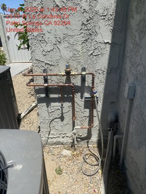 Water Softener Salt System - This Whole house water filter system was in Palm Springs 2026.  Customer did they're research on what system they wanted.  Customer buys the equipment KPLLC will install the system per the manufacture's installation instructions.  AQUSURE SALT WATER FILTER SYSTEM.