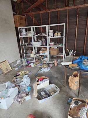Estate Garage Cleanout - We received a call at 11pm from Emily in need of our services. We were able to schedule her in, what seemed like only a few hours later to give her a quote in person. We always come prepared to take care of business right then and there. We trust she was satisfied with the results.