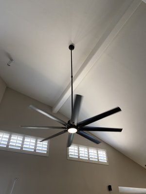CEILING FAN INSTALLATION - We Help you Installing your Ceiling Fan, Request a Free Estimate, We Perform Ceiling Fan Installations of up to 20ft or more. CEILING FAN INSTALLATION - We Help you Installing your Ceiling Fan, Request a Free Estimate, We Perform Ceiling Fan Installations of up to 20ft or more.