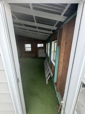 Interior Repaint - This Interior Painting was done in front patio