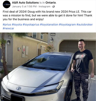 Over 1000's of Happy Customers - ONLY THE BEST DEALS.
We offer only the best deals in new or pre-owned vehicles! Whether you are financing, purchasing cash, or leasing we got you!