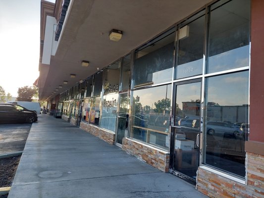 Bathroom  modeling - On this project we install clarin on the existing store front