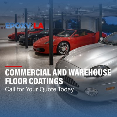 Commercial and Warehouse Floor Coatings - EPOXY LA, FAMILY-OWNED AND SERVING LA AND VENTURA COUNTY FOR 20 YEARS
At Epoxy LA, owner Matt Sawyer personally handles every installation, every quote, and every consultation. Family-owned and operating in Los Angeles County and Ventura County since 2006, Epoxy LA specializes in industrial-grade epoxy coatings for residential garages, commercial spaces, and industrial facilities. With 32 years of trade experience, including union training out of Chicago and a transfer to the California Painters and Allied Trades Union in 2001, Matt brings hands-on expertise to every concrete slab he works on.
OUR EPOXY SERVICES
Garage Floor Epoxy: Transform your garage into a clean, durable, professional space with our long-lasting epoxy floor coatings. Whether you have a small two-car garage, a three-car layout, or a larger four-car workshop, we install flooring systems built to handle daily use, hot tires, oils, and chemicals without breaking down.
Flake Epoxy Flooring: Our flake epoxy systems combine a colored epoxy base with broadcast colored flakes and a clear polyaspartic topcoat. The result is a slip-resistant, showroom-quality finish that resists chemicals, scratches, and UV damage. We offer three flake options ranging from economy one-day installs to premium two-day systems with extended warranties up to 14 years.
Metallic Epoxy Floors: For a high-end decorative look, our metallic epoxy floors create unique marbled and swirled finishes that catch the light and elevate any space. Each metallic project is customized to your aesthetic, and our four-day premium metallic system carries a 15-year limited warranty.
Polyaspartic Solid Color Floors: Looking for a smooth, single-color finish with no flakes? Our premium three-day polyaspartic system uses a densifying filler, silica sand, colored epoxy base, and a colored polyaspartic topcoat. Built to last on residential or commercial slabs, this system carries a 14 to 15-year limited warranty.
Commercial and Industrial Floor Coatings: We install heavy-duty epoxy and polyaspartic flooring systems for warehouses, retail spaces, restaurants, and industrial facilities. Our chemical-resistant, non-porous topcoats hold up against automotive fluids, oils, kitchen chemicals, and constant foot traffic.
Lava Flow Epoxy: Our Lava Flow epoxy is a decorative high-end finish with custom color movement built into the epoxy base. Perfect for upscale residential garages, showrooms, and statement commercial spaces where appearance matters as much as durability.
Additional Services: Concrete sealing, decorative concrete, diamond grinding, moisture vapor barrier installation, and polyurea flooring systems.
OUR INSTALLATION PROCESS
Every Epoxy LA installation starts with proper surface preparation using a state-of-the-art diamond grinding vacuum system that captures 97% of dust particulates, adhering to California state law. Hairline cracks and small holes are repaired with a polyester masonry filler. We apply industrial-grade epoxy bases with built-in 07 PSI moisture vapor barriers, broadcast colored flakes where applicable, and finish with industrial-grade polyaspartic topcoats sourced from Indurafloor.com. Most one-day systems are ready to walk on after 12 hours and drive on after 48 hours.
For projects with damaged concrete, we recommend our densifying sealer filler system. Densifiers strengthen concrete from the inside out, permeating the top layers where most wear and tear occurs, and significantly improving the floor's longevity and moisture resistance. This process protects against rust, rebar expansion, and moisture damage at the slab level.
WHAT'S INCLUDED
All Epoxy LA quotes are all-inclusive and cover materials, labor, warranty, and taxes. There are no hidden fees or surprise charges at the end. Our pricing starts at a 400 square foot minimum across all systems. Warranty options range from 10 years on our economy system up to 15 years on our premium metallic system.
SERVICE AREA
We serve Los Angeles County and Ventura County, including Santa Clarita, the San Fernando Valley, the San Gabriel Valley, the South Bay, and surrounding communities.
LICENSING AND CREDENTIALS
CA License #934249 (C-33), Bonded and Insured. Member of the California Painters and Allied Trades Union since 2001.
CONTACT MATT DIRECTLY
Call us at (661) 753-7565 to discuss your project and get a quote. You can also email matt@epoxy.la or visit https://epoxy.la to view colored flake choices and project examples. Commercial and Warehouse Floor Coatings - EPOXY LA, FAMILY-OWNED AND SERVING LA AND VENTURA COUNTY FOR 20 YEARS
At Epoxy LA, owner Matt Sawyer personally handles every installation, every quote, and every consultation. Family-owned and operating in Los Angeles County and Ventura County since 2006, Epoxy LA specializes in industrial-grade epoxy coatings for residential garages, commercial spaces, and industrial facilities. With 32 years of trade experience, including union training out of Chicago and a transfer to the California Painters and Allied Trades Union in 2001, Matt brings hands-on expertise to every concrete slab he works on.
OUR EPOXY SERVICES
Garage Floor Epoxy: Transform your garage into a clean, durable, professional space with our long-lasting epoxy floor coatings. Whether you have a small two-car garage, a three-car layout, or a larger four-car workshop, we install flooring systems built to handle daily use, hot tires, oils, and chemicals without breaking down.
Flake Epoxy Flooring: Our flake epoxy systems combine a colored epoxy base with broadcast colored flakes and a clear polyaspartic topcoat. The result is a slip-resistant, showroom-quality finish that resists chemicals, scratches, and UV damage. We offer three flake options ranging from economy one-day installs to premium two-day systems with extended warranties up to 14 years.
Metallic Epoxy Floors: For a high-end decorative look, our metallic epoxy floors create unique marbled and swirled finishes that catch the light and elevate any space. Each metallic project is customized to your aesthetic, and our four-day premium metallic system carries a 15-year limited warranty.
Polyaspartic Solid Color Floors: Looking for a smooth, single-color finish with no flakes? Our premium three-day polyaspartic system uses a densifying filler, silica sand, colored epoxy base, and a colored polyaspartic topcoat. Built to last on residential or commercial slabs, this system carries a 14 to 15-year limited warranty.
Commercial and Industrial Floor Coatings: We install heavy-duty epoxy and polyaspartic flooring systems for warehouses, retail spaces, restaurants, and industrial facilities. Our chemical-resistant, non-porous topcoats hold up against automotive fluids, oils, kitchen chemicals, and constant foot traffic.
Lava Flow Epoxy: Our Lava Flow epoxy is a decorative high-end finish with custom color movement built into the epoxy base. Perfect for upscale residential garages, showrooms, and statement commercial spaces where appearance matters as much as durability.
Additional Services: Concrete sealing, decorative concrete, diamond grinding, moisture vapor barrier installation, and polyurea flooring systems.
OUR INSTALLATION PROCESS
Every Epoxy LA installation starts with proper surface preparation using a state-of-the-art diamond grinding vacuum system that captures 97% of dust particulates, adhering to California state law. Hairline cracks and small holes are repaired with a polyester masonry filler. We apply industrial-grade epoxy bases with built-in 07 PSI moisture vapor barriers, broadcast colored flakes where applicable, and finish with industrial-grade polyaspartic topcoats sourced from Indurafloor.com. Most one-day systems are ready to walk on after 12 hours and drive on after 48 hours.
For projects with damaged concrete, we recommend our densifying sealer filler system. Densifiers strengthen concrete from the inside out, permeating the top layers where most wear and tear occurs, and significantly improving the floor's longevity and moisture resistance. This process protects against rust, rebar expansion, and moisture damage at the slab level.
WHAT'S INCLUDED
All Epoxy LA quotes are all-inclusive and cover materials, labor, warranty, and taxes. There are no hidden fees or surprise charges at the end. Our pricing starts at a 400 square foot minimum across all systems. Warranty options range from 10 years on our economy system up to 15 years on our premium metallic system.
SERVICE AREA
We serve Los Angeles County and Ventura County, including Santa Clarita, the San Fernando Valley, the San Gabriel Valley, the South Bay, and surrounding communities.
LICENSING AND CREDENTIALS
CA License #934249 (C-33), Bonded and Insured. Member of the California Painters and Allied Trades Union since 2001.
CONTACT MATT DIRECTLY
Call us at (661) 753-7565 to discuss your project and get a quote. You can also email matt@epoxy.la or visit https://epoxy.la to view colored flake choices and project examples.