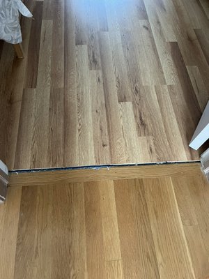 Installing missing thresholds - Today we’ve installed a missing thresholds in our clients house in Evanston Installing missing thresholds - Today we’ve installed a missing thresholds in our clients house in Evanston