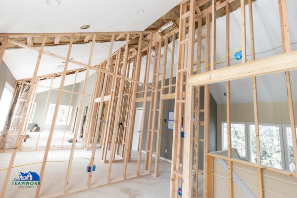 Bedrooms / Bath Addition | Beardsley Project - Custom framing with vaulted ceilings adds dramatic volume, architectural interest, and a sense of openness to any home. By engineering the roofline and structural supports to accommodate higher ceiling pitches, homeowners can achieve expansive living spaces filled with natural light and visual impact. Exposed beams, custom trusses, and tailored framing details allow for both structural integrity and distinctive design.
When expanding a home to include new bedrooms and bathrooms, custom framing ensures the addition blends seamlessly with the existing structure. Proper load distribution, ceiling height transitions, and roof integration are carefully planned to maximize space and comfort. Whether creating a private primary suite with a spa-style bathroom or adding functional guest bedrooms, thoughtful framing design enhances both livability and long-term value.