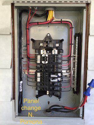 Panel upgrade Pomona - Panel change in North Pomona Panel upgrade Pomona - Panel change in North Pomona