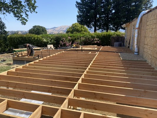 Bathroom remodel - This remodel/ addition included 4 bathrooms a water heater relocation and two gas furnace relocations in Danville ca. we used our years of experience in the construction field to not only complete the plumbing but also concrete patch work, all while satisfying our customers strict deadlines