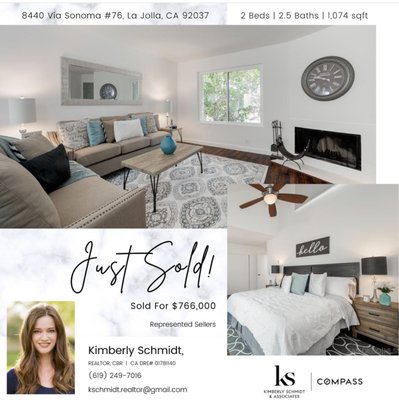 La Jolla Townhome Sold In 4 Days! - We used the Compass Concierge program to get this home ready for market. Through Concierge, Compass will front the seller funds for painting, remodeling, staging, etc. at no extra cost or fees. The money is paid back to Compass through escrow when the deal closes. We had multiple offers and sold for almost 10% over list price. La Jolla Townhome Sold In 4 Days! - We used the Compass Concierge program to get this home ready for market. Through Concierge, Compass will front the seller funds for painting, remodeling, staging, etc. at no extra cost or fees. The money is paid back to Compass through escrow when the deal closes. We had multiple offers and sold for almost 10% over list price.