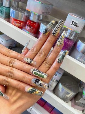 Ombré - We do nails art and Gel X , acrylic nails set Ombré - We do nails art and Gel X , acrylic nails set