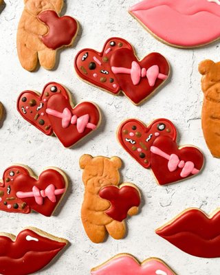 Royal Icing Cookies - Royal Icing Cookies come in sets of 12 with 2-3 designs per set Royal Icing Cookies - Royal Icing Cookies come in sets of 12 with 2-3 designs per set