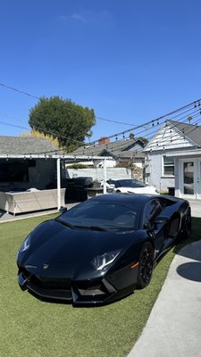 LAMBORGHINI AVENTADOR CERAMIC COATING - This customer purchased this vehicle and was not sure what service to get! We suggested our ceramic coating package because it’ll protect the paint from contamination, uv rays, oxidation, light scratches and ensure the vehicle always looks glossy and clean! LAMBORGHINI AVENTADOR CERAMIC COATING - This customer purchased this vehicle and was not sure what service to get! We suggested our ceramic coating package because it’ll protect the paint from contamination, uv rays, oxidation, light scratches and ensure the vehicle always looks glossy and clean!