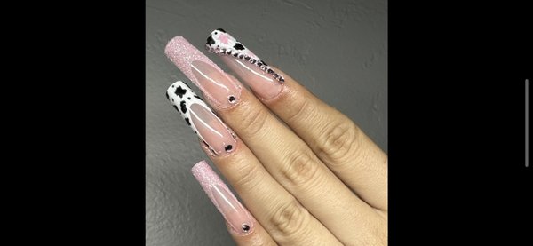 GelX Long with Nail Design - GelX is a soft gel extension that goes over the natural nail adheres with extend gel and cures under a uv light no harsh smells or chemicals GelX Long with Nail Design - GelX is a soft gel extension that goes over the natural nail adheres with extend gel and cures under a uv light no harsh smells or chemicals