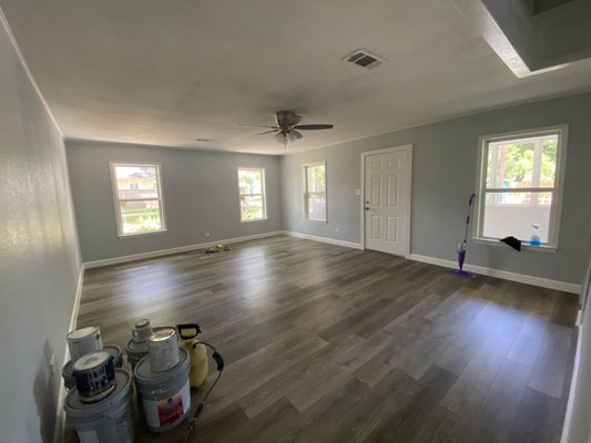 Residential, full remodel - Full remodeling include kitchen, remodeling bathroom, remodeling, subfloor replacement, outdoor paint, stucco, fix
