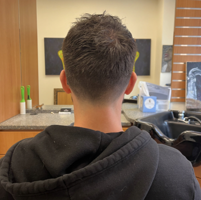 Before and After - Come get your haircut today! Even the smallest change can freshen up your look! Before and After - Come get your haircut today! Even the smallest change can freshen up your look!