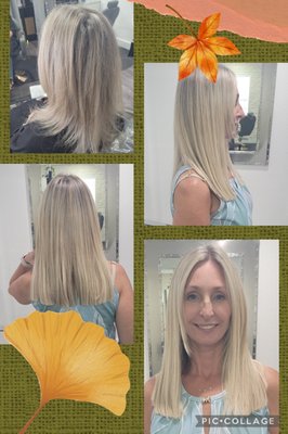 We do 5 different methods of Extentions - Tape- in, Fusion, wefts. microbeads. locs and wigs We do 5 different methods of Extentions - Tape- in, Fusion, wefts. microbeads. locs and wigs