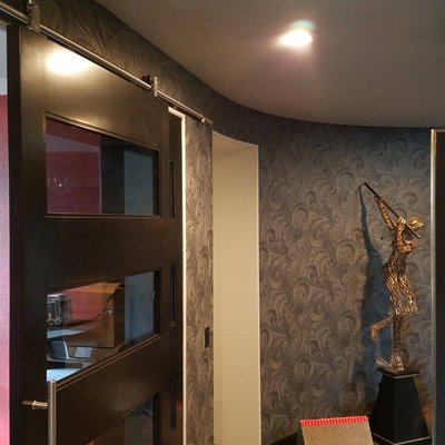 Study and Office Areas - Seamingly Straight, Inc. is a Las Vegas family owned and operated business founded in 1979. Specializing in wallpaper and mural installation. Experts in unique wall finishes. Celebrating 45 years of experience, Seamingly Straight provides 5 Star, world-class services to residential and commercial customers. Free estimates, knowledge of current products and materials, known for punctuality and precision, guaranteed estimates, friendly and personal attention to projects. Current licenses from the Nevada State Contractor’s Board, the State of Nevada and the City of Las Vegas. Fully bonded and insured. Study and Office Areas - Seamingly Straight, Inc. is a Las Vegas family owned and operated business founded in 1979. Specializing in wallpaper and mural installation. Experts in unique wall finishes. Celebrating 45 years of experience, Seamingly Straight provides 5 Star, world-class services to residential and commercial customers. Free estimates, knowledge of current products and materials, known for punctuality and precision, guaranteed estimates, friendly and personal attention to projects. Current licenses from the Nevada State Contractor’s Board, the State of Nevada and the City of Las Vegas. Fully bonded and insured.