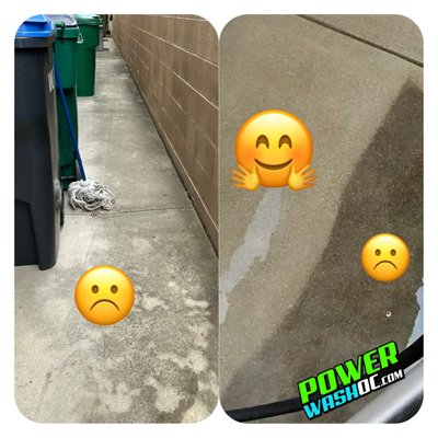IRVINE CA - This 4,500 square foot home definitely needed the complete exterior wash, and the 5 star review felt great to get just moments after pulling away from a perfect completed job. Wasp nests, spider webs, rust stains on the stucco, dirty walkway, dirty windows and mossy stonework with algae needing removal. The customers were thrilled with the result.