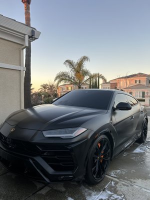 Exterior and Interior - This Lamborghini Urus is on our maintenance program that gets a basic interior and exterior detail!