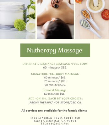 Service menu - Experience the stillness of healing hands massage and emerge back into the world calm and invigorated. Service menu - Experience the stillness of healing hands massage and emerge back into the world calm and invigorated.