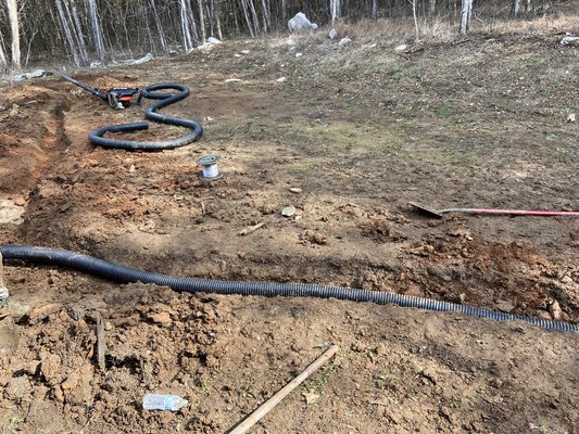 French Drain + Catch Basin - Please Dj t hesitate to call. Project worked out so well we are currently installing a retaining wall using Allen Block Material as well. Please don’t hesitate to give us a call. Looking forward to serving you!