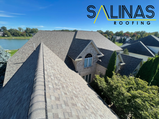 Maumee Ohio Residential Reroof - This house needed an updated roof. We installed asphalt shingles in a similar color to the previous roof. Maumee Ohio Residential Reroof - This house needed an updated roof. We installed asphalt shingles in a similar color to the previous roof.